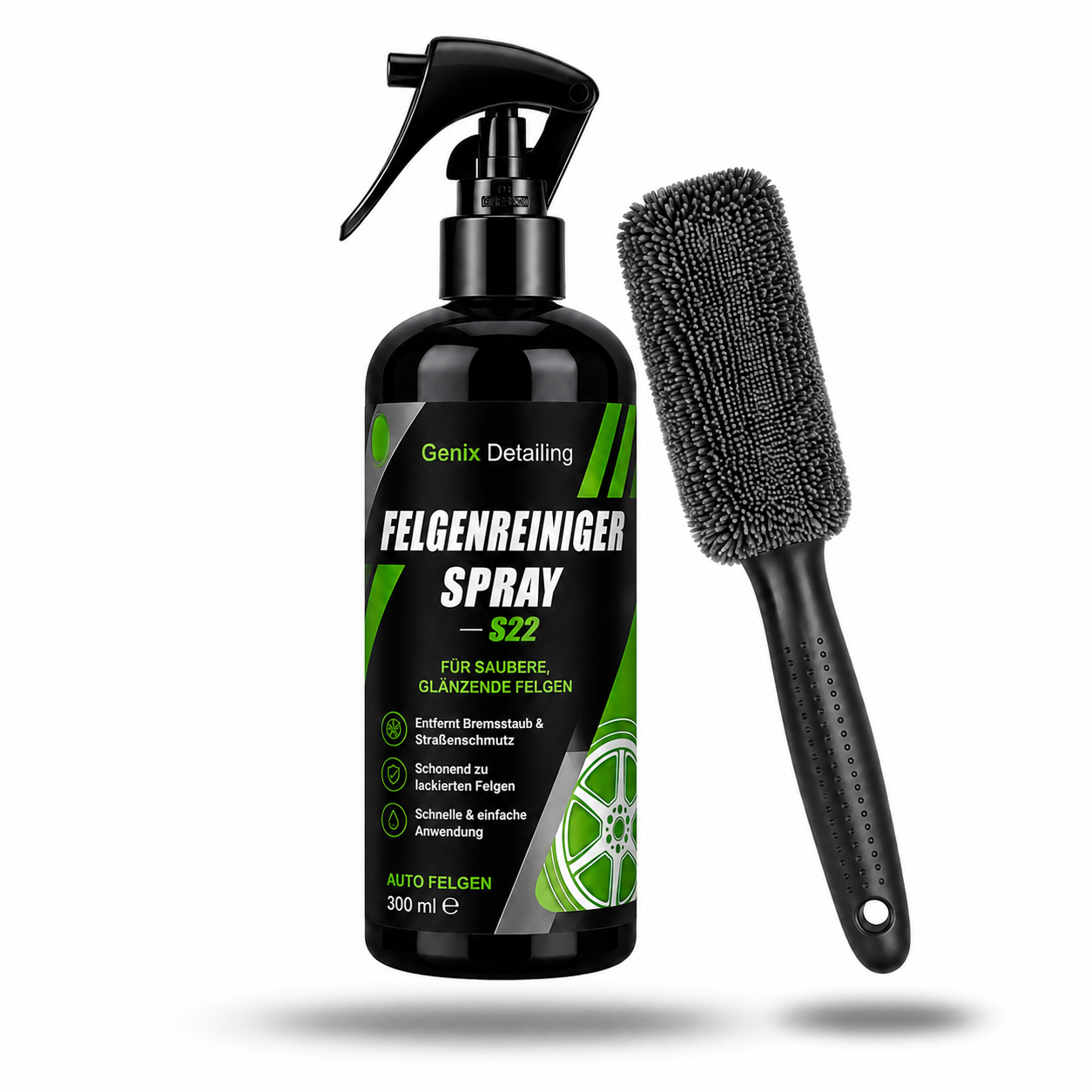 Detailing Felgenpflege mit Bürste