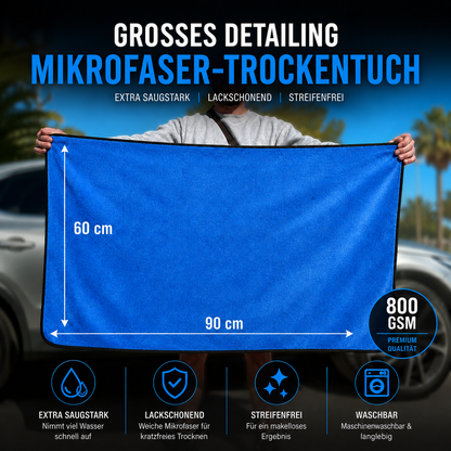 Premium Mikrofaser Detailing-Tuch fürs Auto